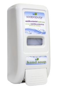 Soapopular® Bulk-Fill Manual Dispenser