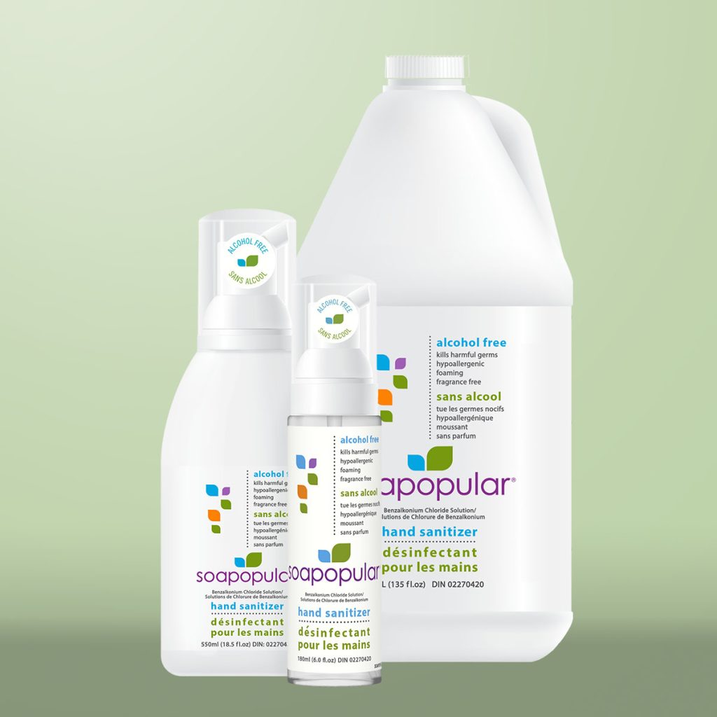 Soapopular® Alcohol Free Foam Hand Sanitizer
