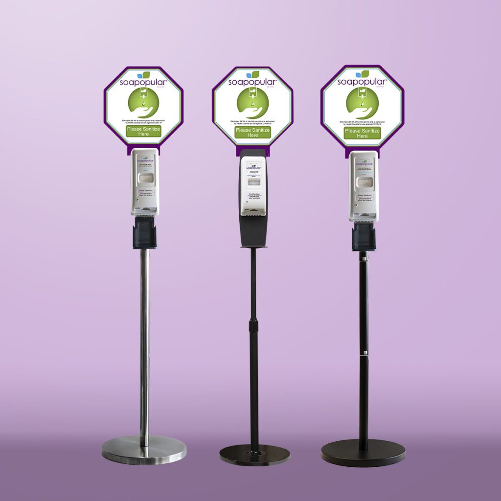 Soapopular® Dispenser Stand Systems